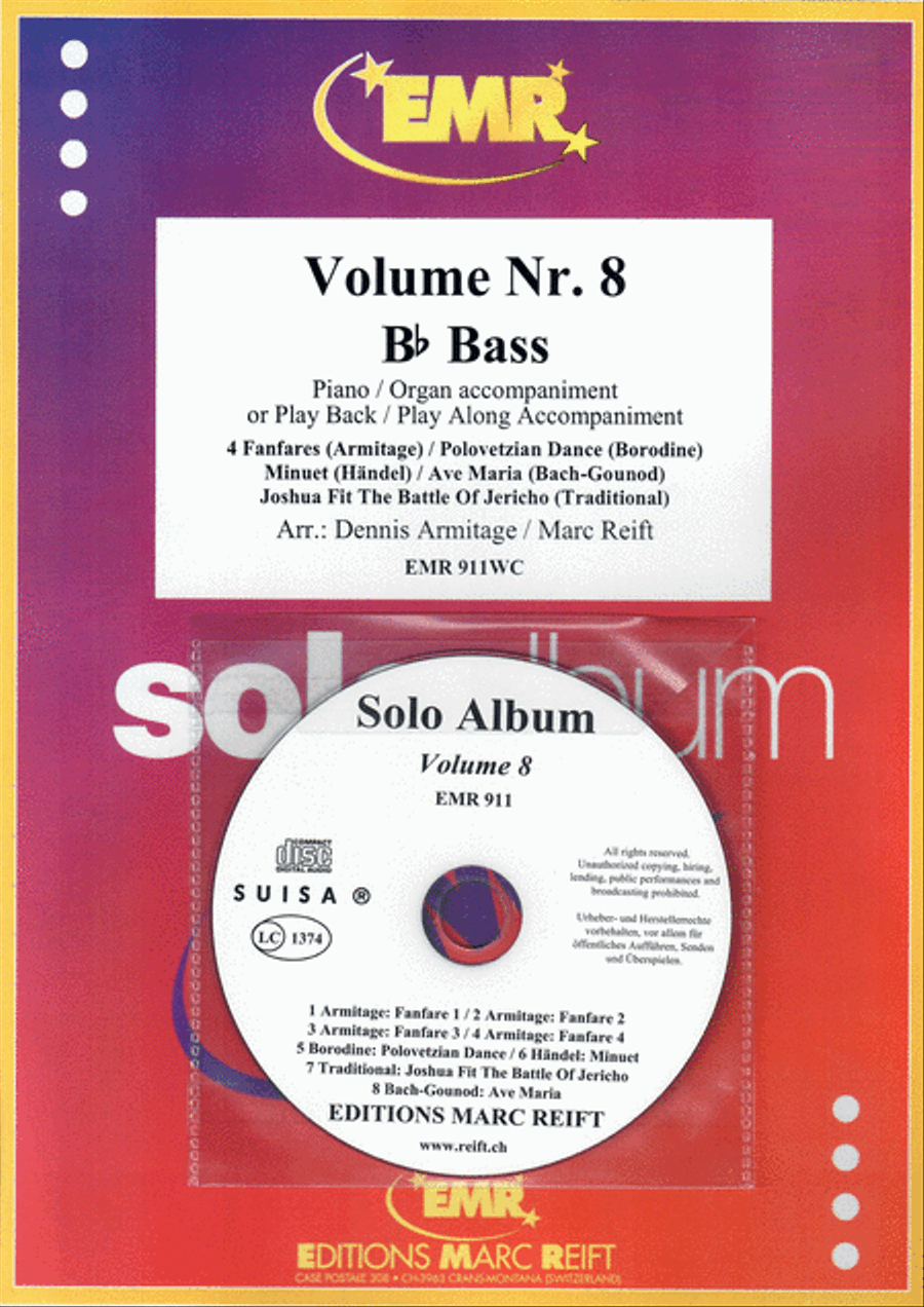 Solo Album Volume 08 Organ scores gallery preview page 1