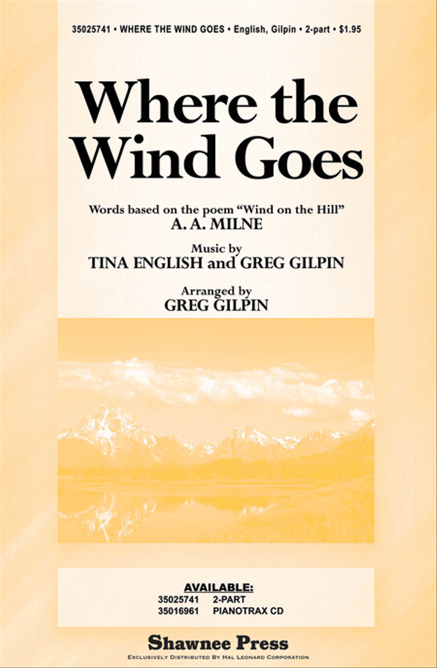 Where the Wind Goes 2-Part scores gallery preview page 1