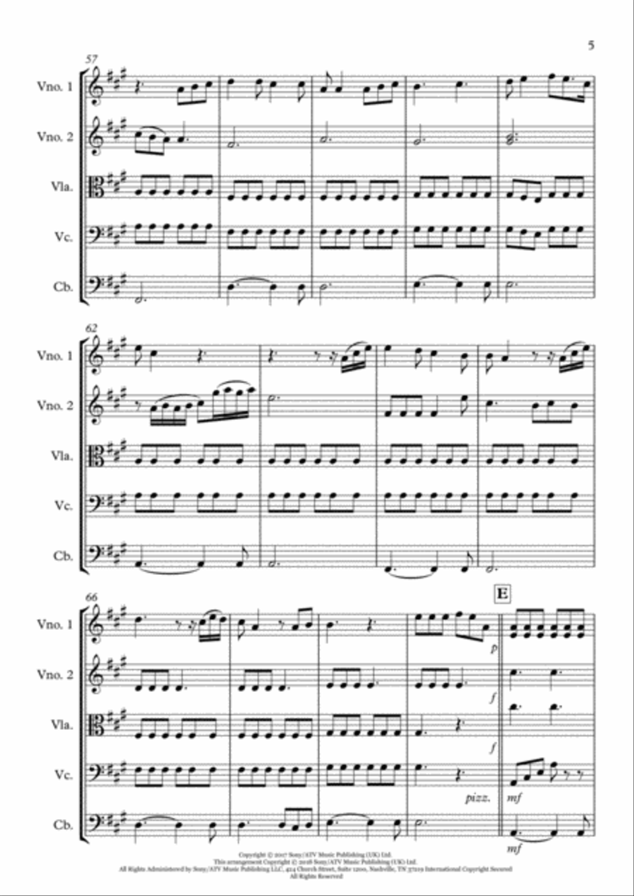 Perfect String Quartet scores gallery preview page 5