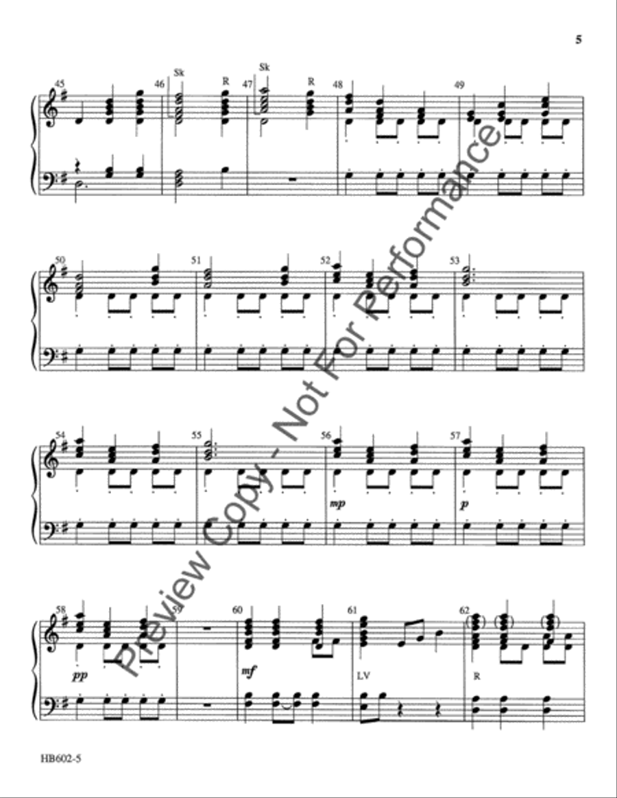 The Strife Is O'er - Hurlbutt 3-Octaves scores gallery preview page 6