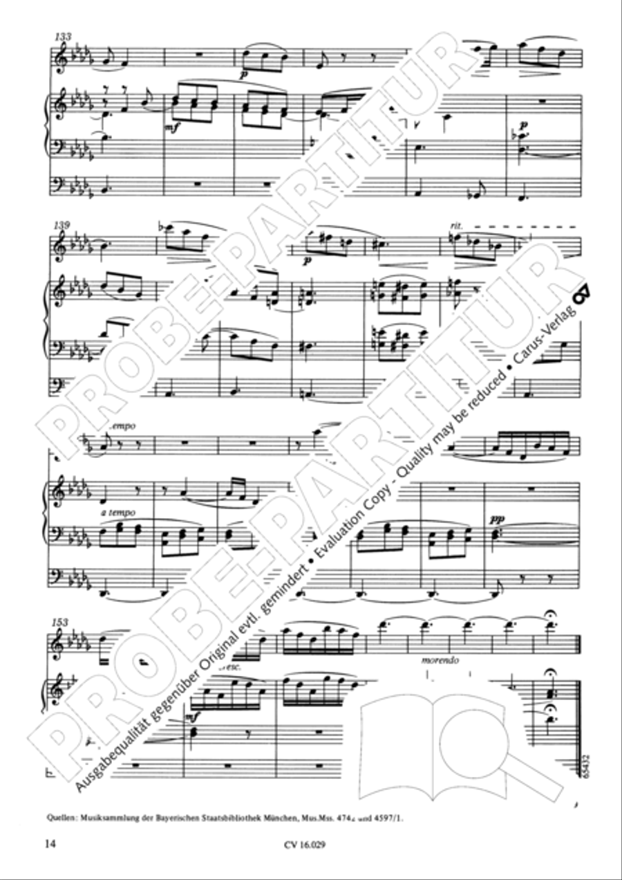 Ad te levavi; Universi Score scores gallery preview page 15