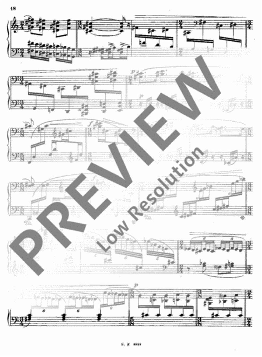 Grande Suite Piano Solo scores gallery preview page 19
