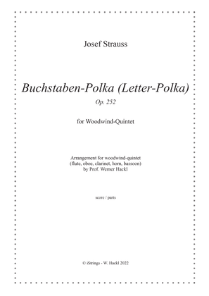 Buchstaben-Polka (Letter-Polka) for woodwind quintet