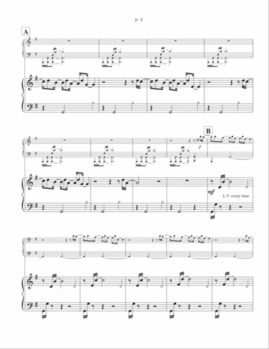 Elles Duet Harp scores gallery preview page 3