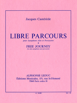 Libre Parcours (saxophone & Percussion)