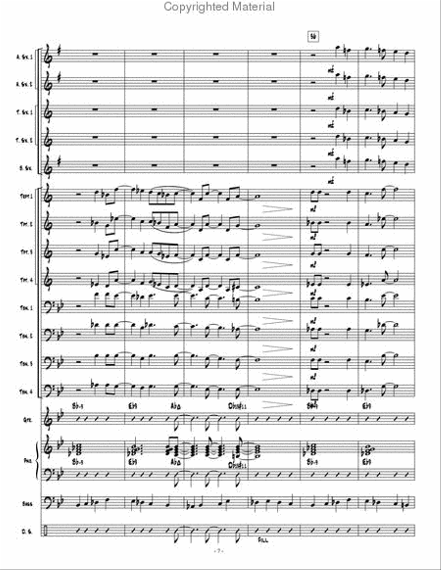 Ice is Nice Jazz Ensemble scores gallery preview page 8