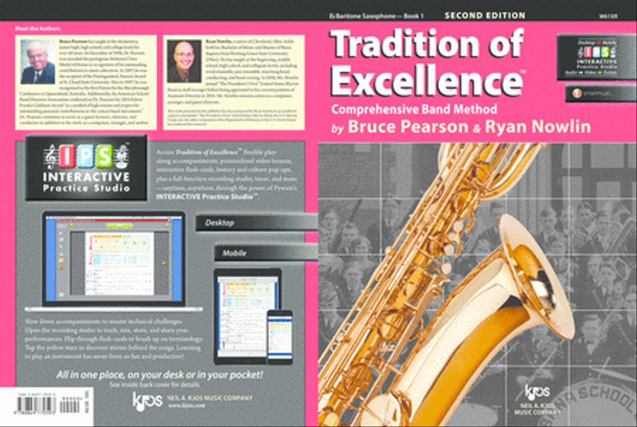 Tradition of Excellence Book 1 - Eb Baritone Saxophone Concert Band Methods scores gallery preview page 2