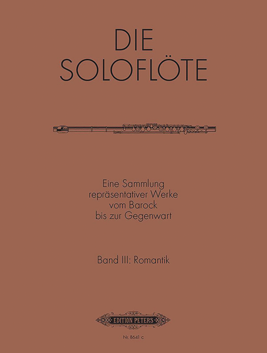 The Solo Flute -- Selected Works from the Baroque to the 20th Century Flute Solo scores gallery preview page 1