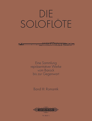 The Solo Flute -- Selected Works from the Baroque to the 20th Century