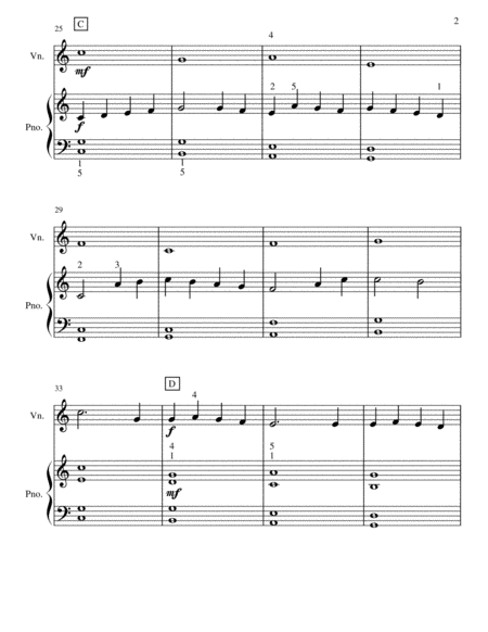 Canon - Pachelbel (Easy Violin & Piano Duet)