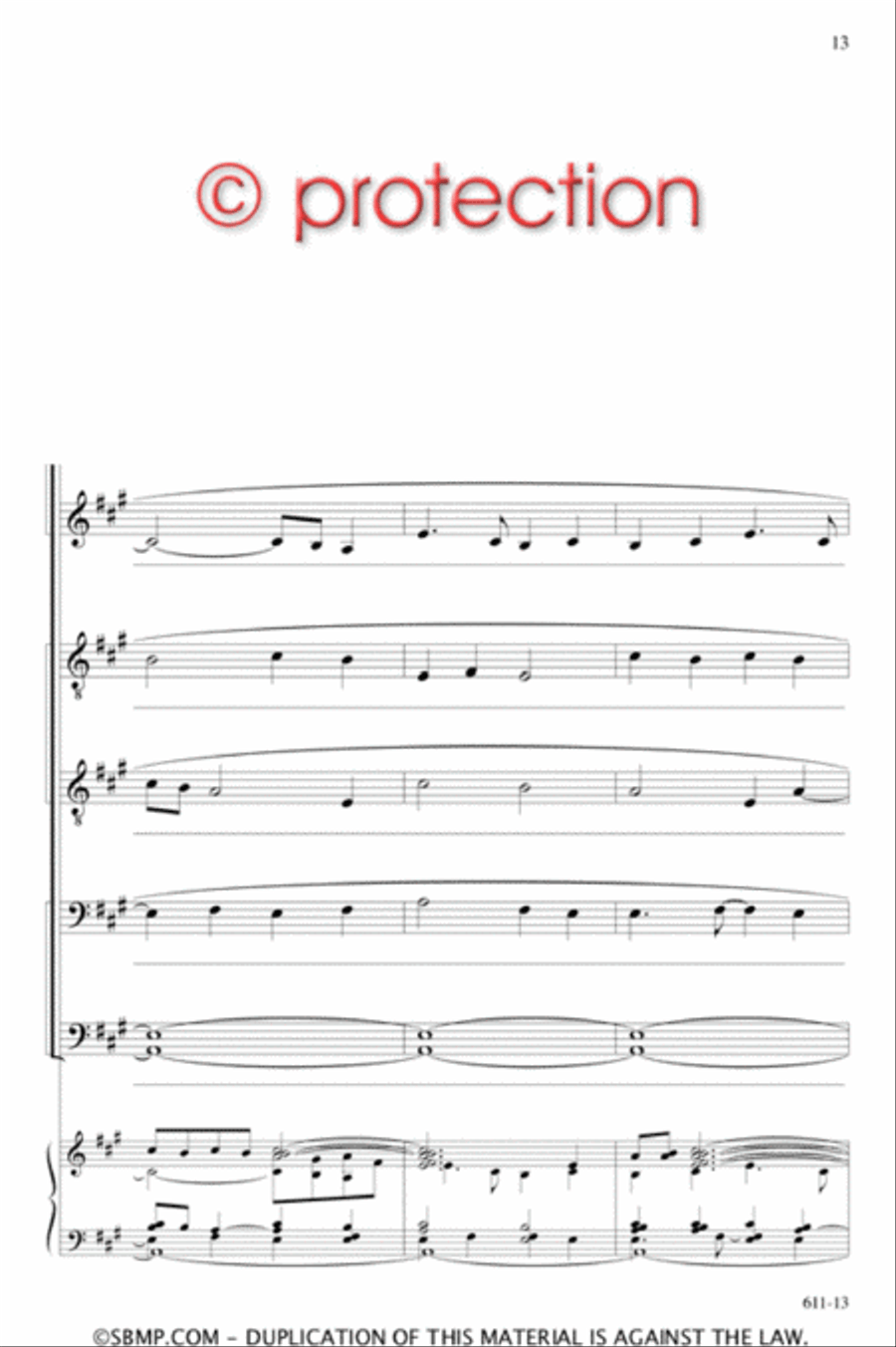 There Is a Balm in Gilead - SATB divisi Octavo Divisi scores gallery preview page 12