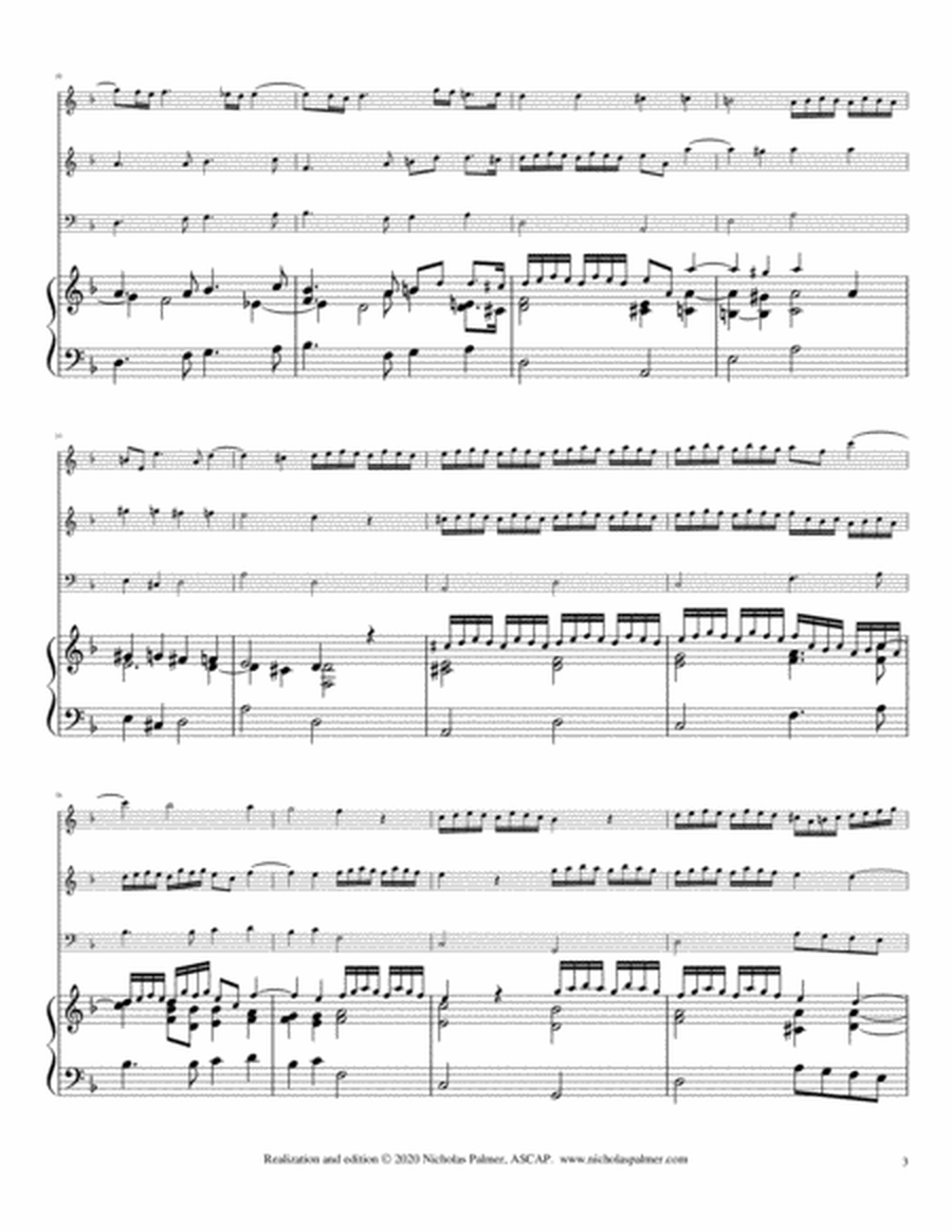 Trio Sonata in D minor (op.1, no. 11) - Arcangelo Corelli
