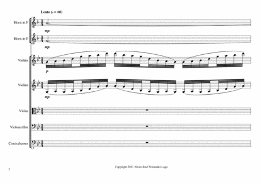 Dawn (version II) Large Ensemble scores gallery preview page 2
