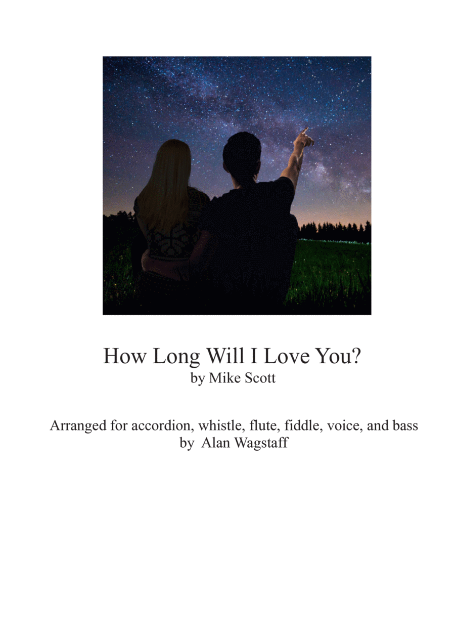 How Long Will I Love You How Long Will I Love You Small Ensemble scores gallery preview page 1