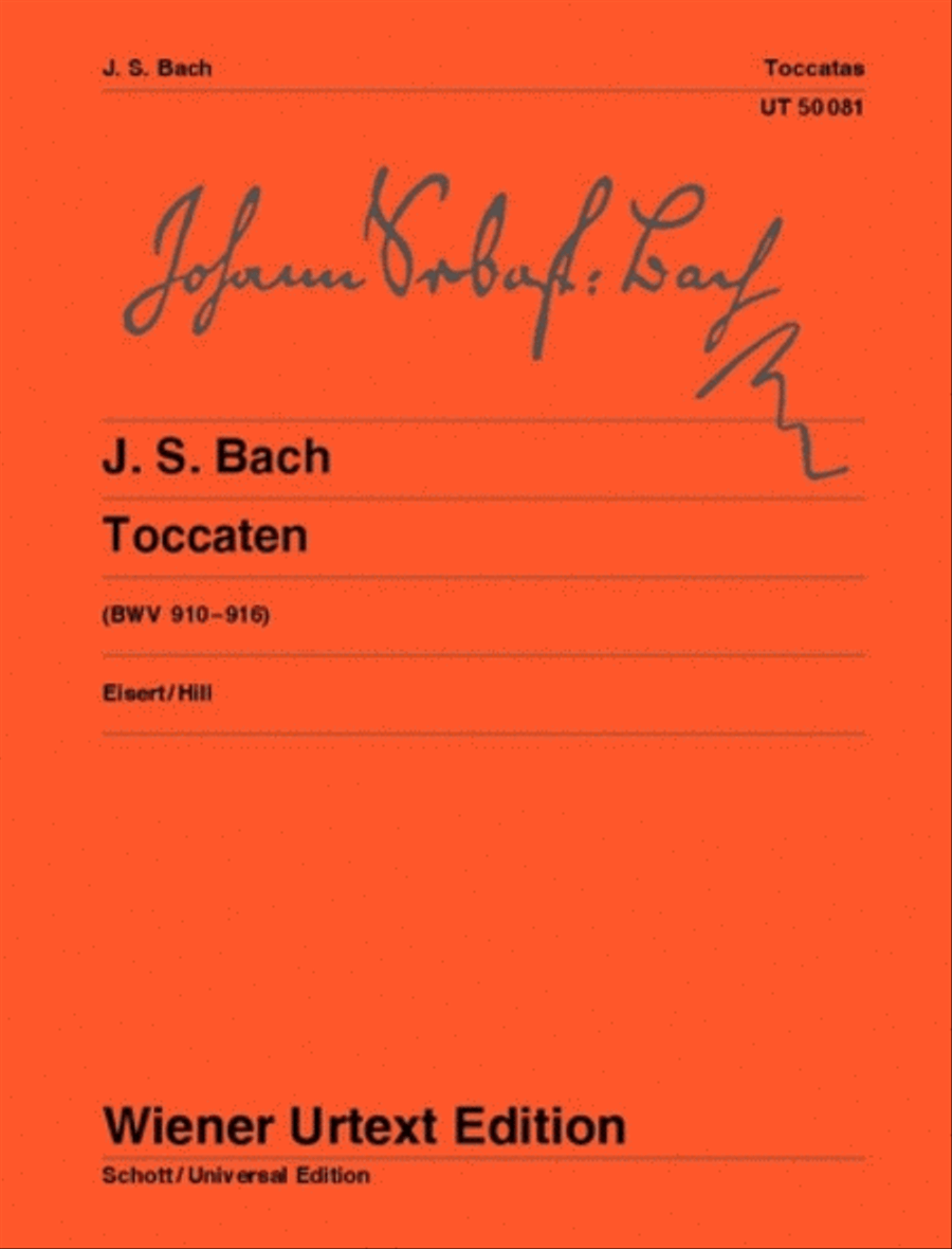 Toccatas, BWV 910-916 Chamber Music scores gallery preview page 1