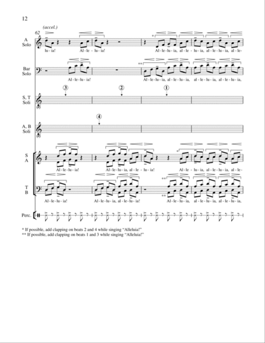 Freedom Song Freedom Song 4-Part scores gallery preview page 21