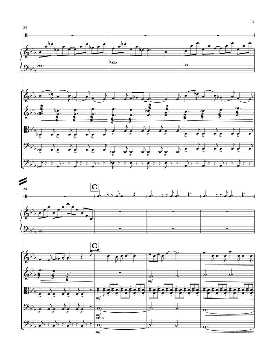 Into The Unknown Into The Unknown String Orchestra scores gallery preview page 5