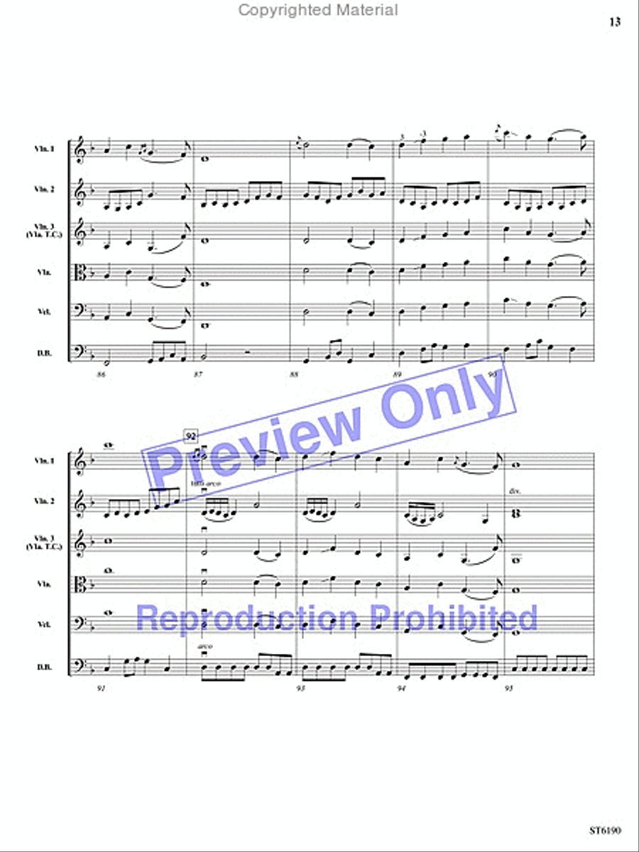 Lion City String Orchestra scores gallery preview page 12