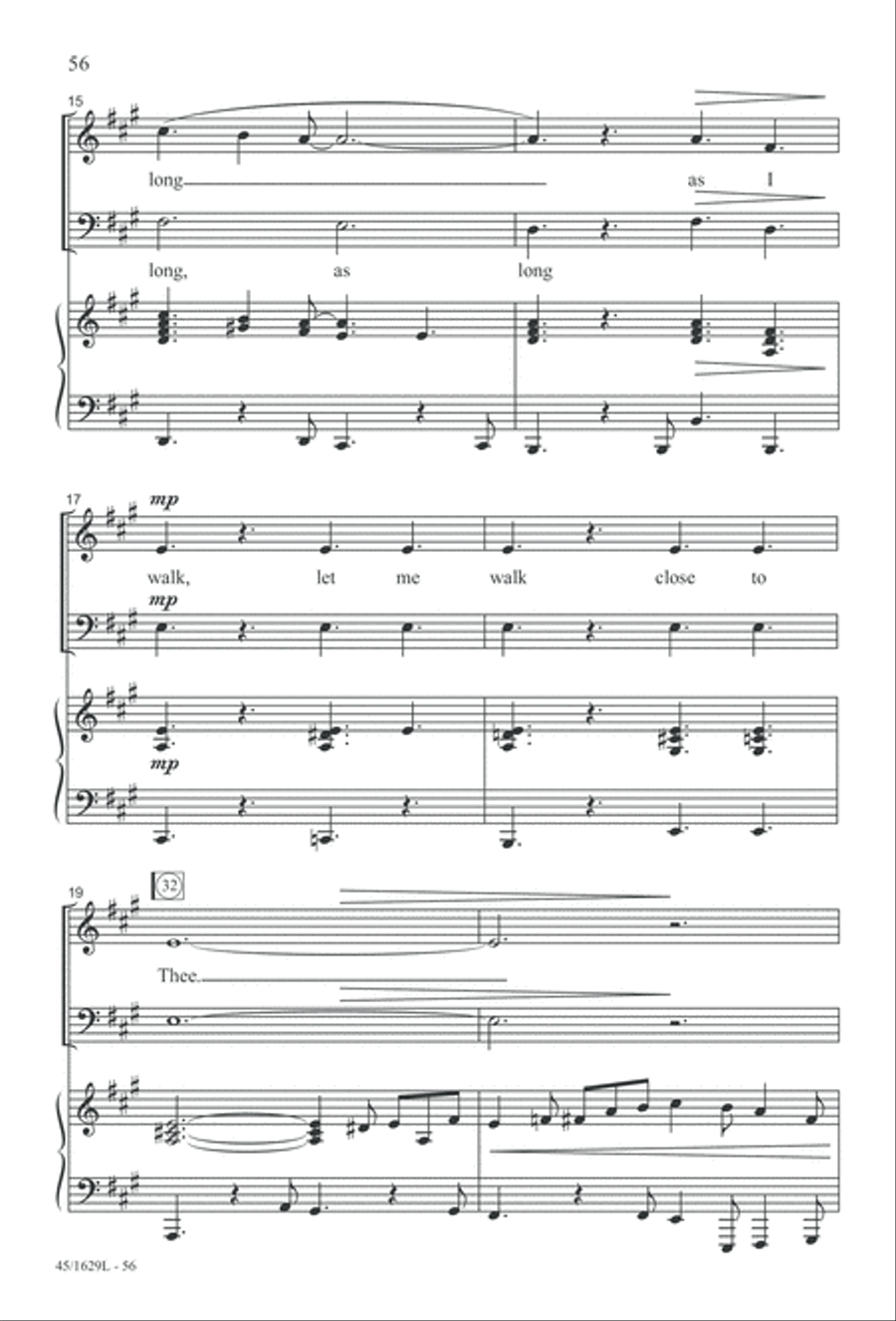 Hymns We Love to Sing, Vol. 2 3-Part scores gallery preview page 56