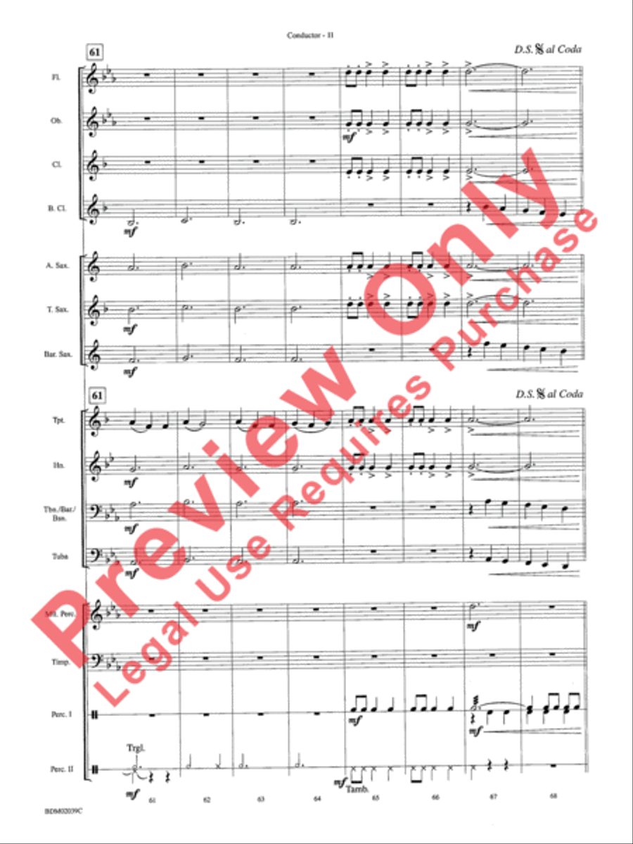 The Tenth Planet The Tenth Planet Concert Band scores gallery preview page 14