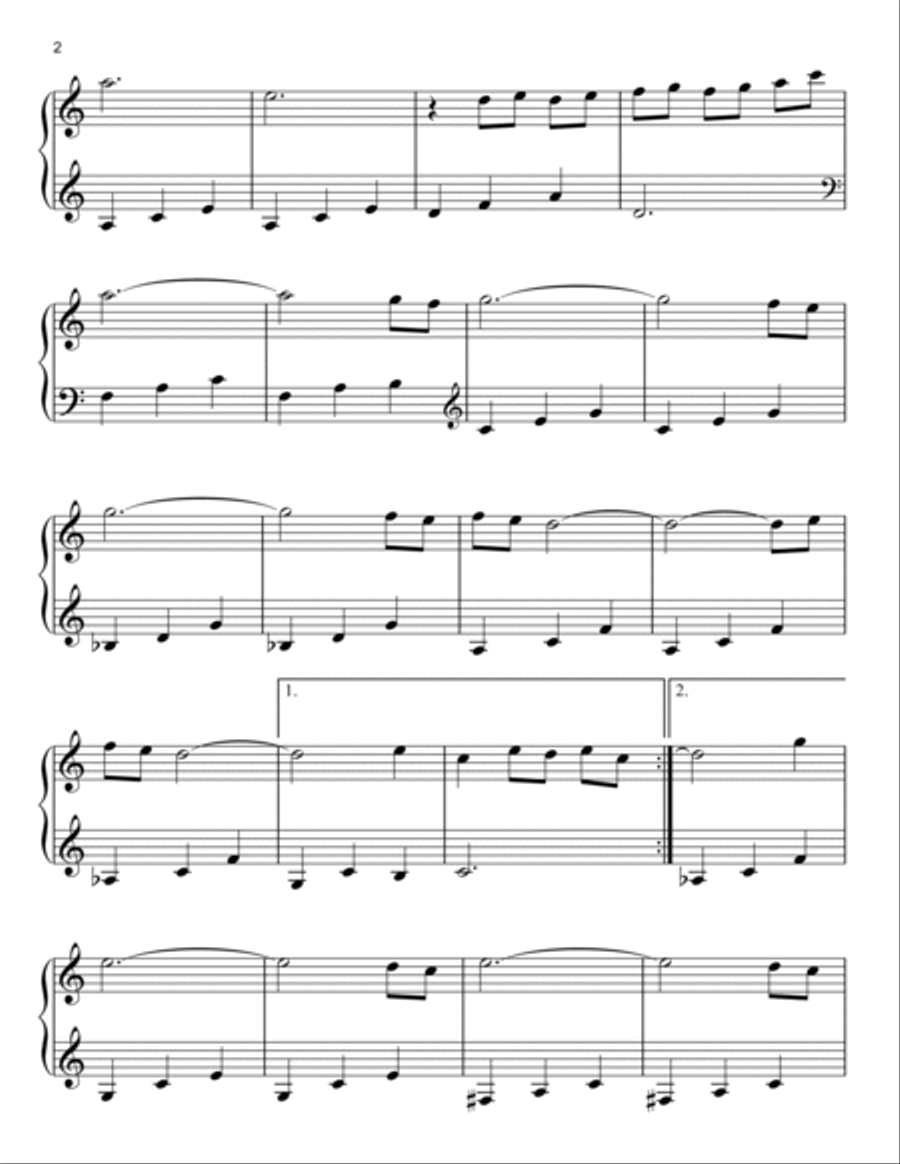 Bluebird Easy Piano scores gallery preview page 2