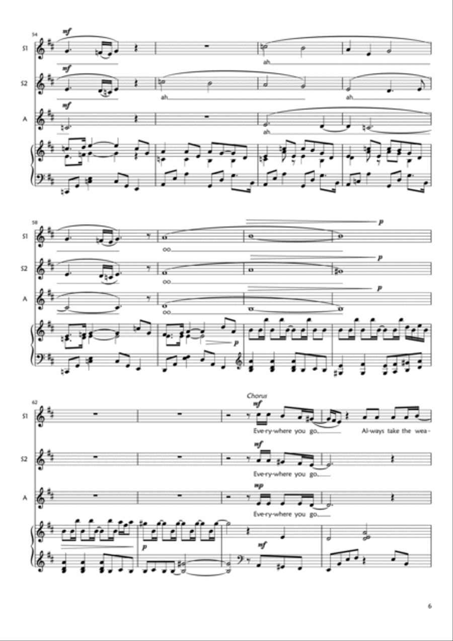 Weather With You Weather With You SSA scores gallery preview page 6