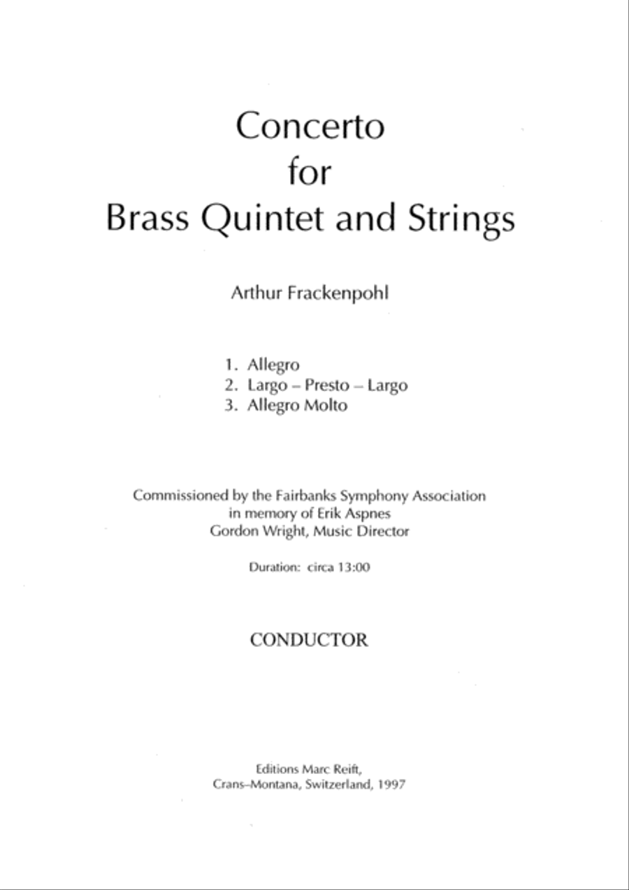 Concerto Brass Quintet scores gallery preview page 2