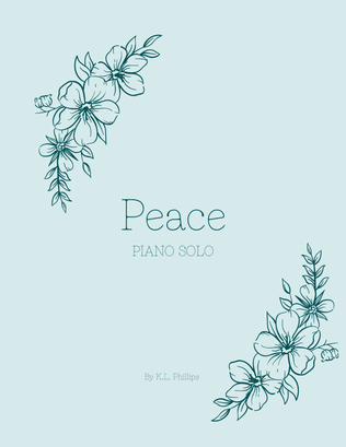 Book cover for Peace - Piano Solo