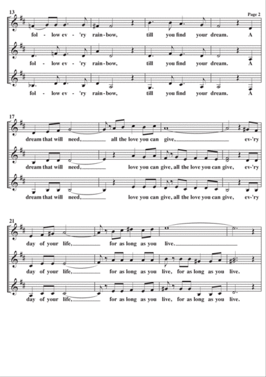 Climb Ev'ry Mountain Climb Ev'ry Mountain SSA scores gallery preview page 2