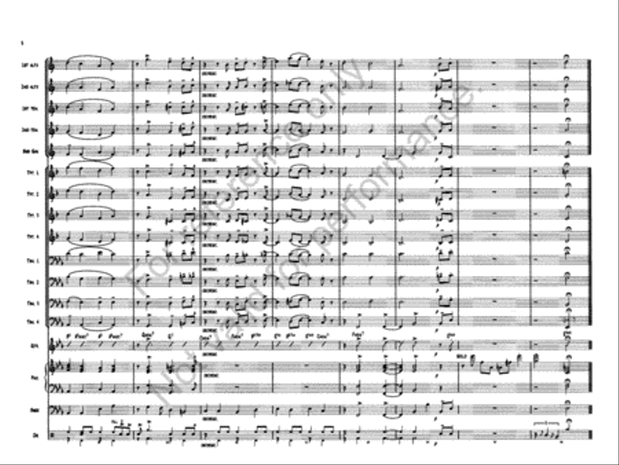 Danny Boy Jazz Ensemble scores gallery preview page 8