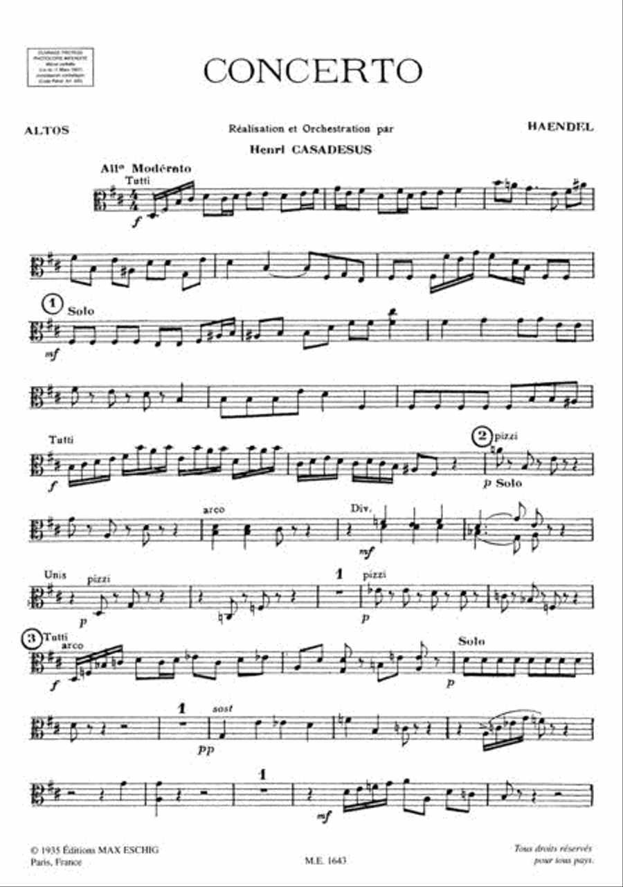 Viola Concerto in B Minor Viola Solo scores gallery preview page 2