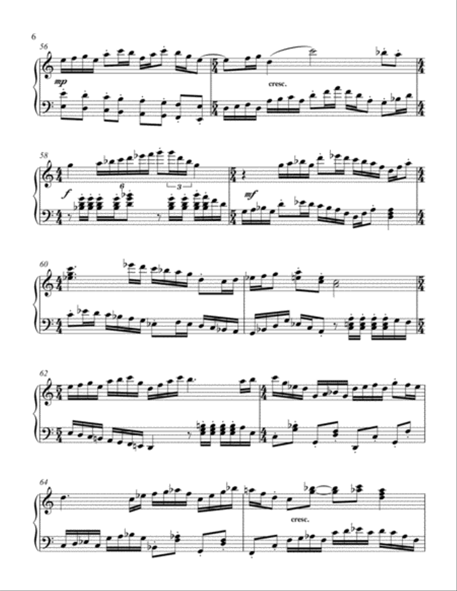 Sonatina for Piano Sonatina for Piano Piano Solo scores gallery preview page 6