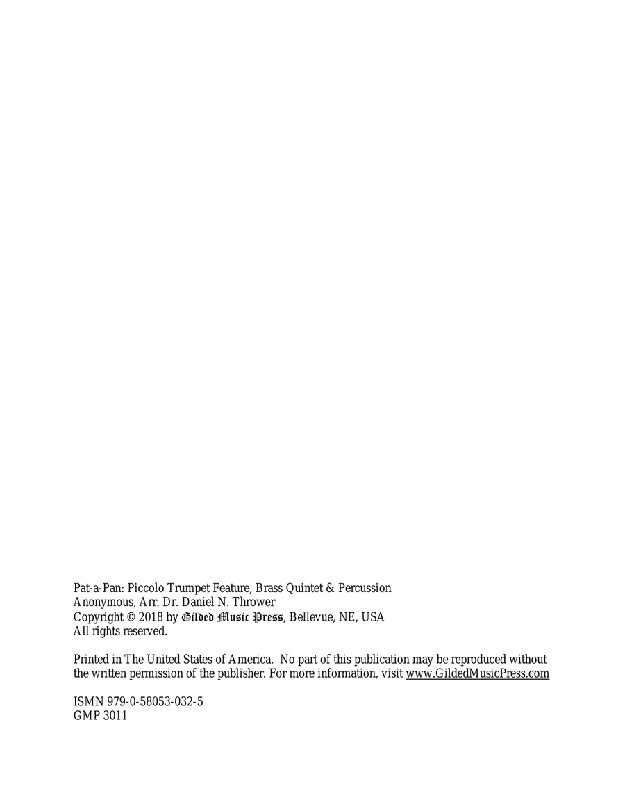 Pat-a-Pan Chamber Music scores gallery preview page 4