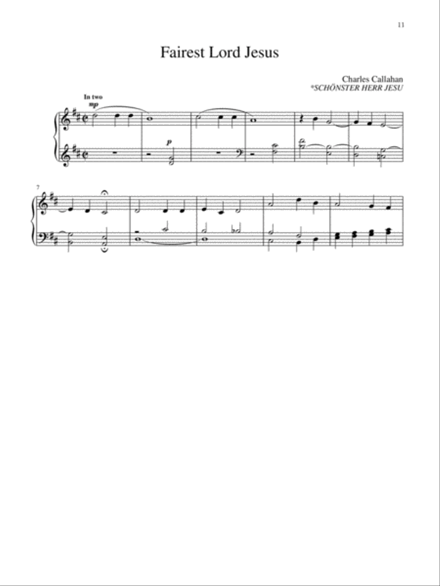 Communion Music for Manuals, Set 2 Organ scores gallery preview page 7