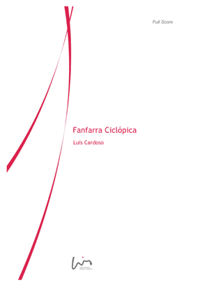 Book cover for Fanfarra Ciclópica (for brass septet)