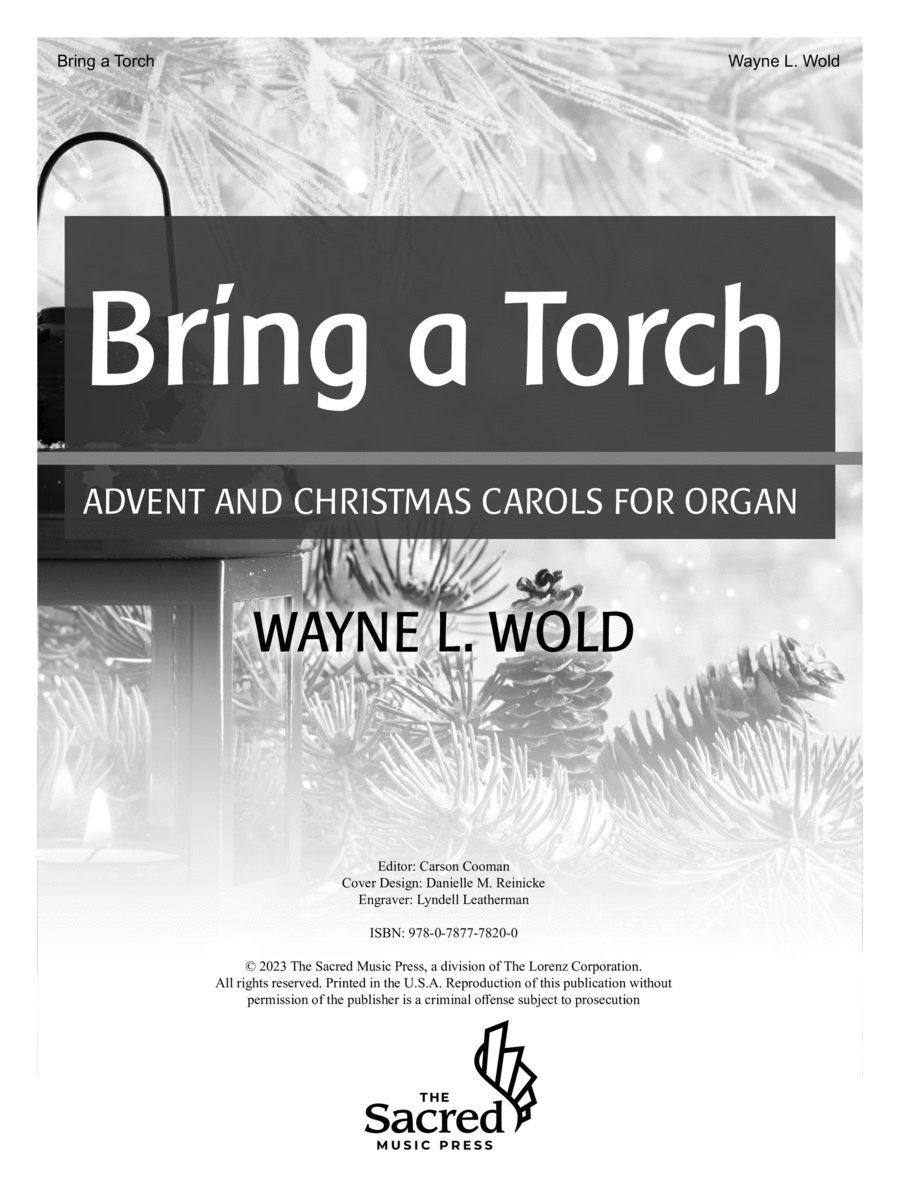 Bring a Torch Organ scores gallery preview page 1