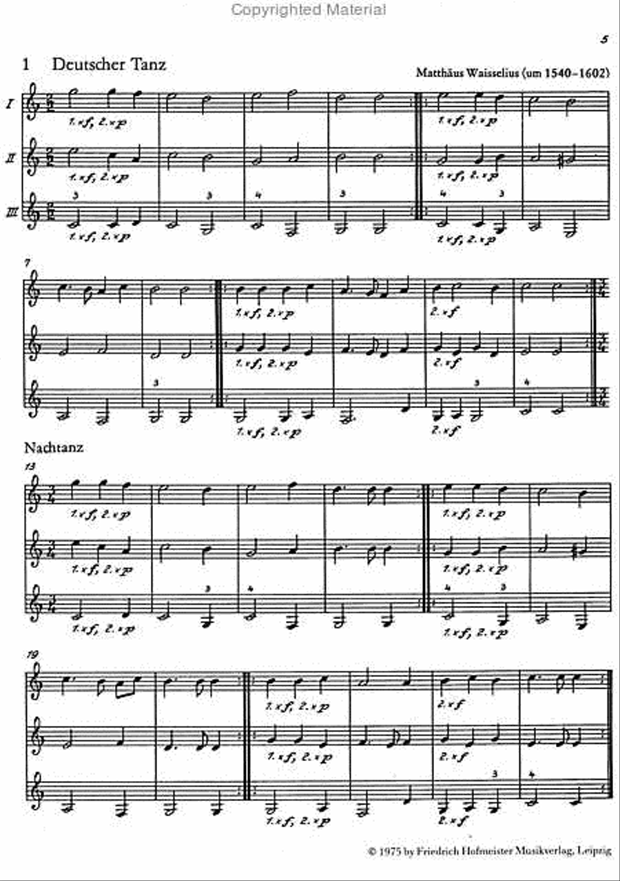 40 Lied- und Tanzsätze alter Meister Classical Guitar scores gallery preview page 2