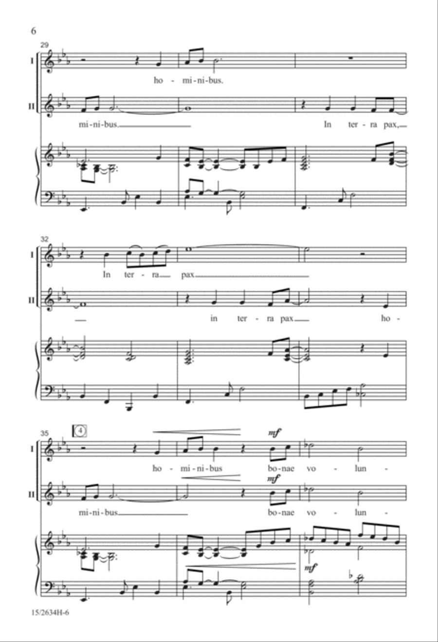 In Terra Pax In Terra Pax 2-Part scores gallery preview page 7