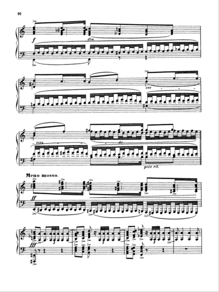 Arensky: Twenty-four Morceau Characteristiques, Op. 36 Piano Solo scores gallery preview page 3