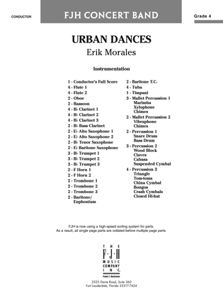Urban Dances: Score