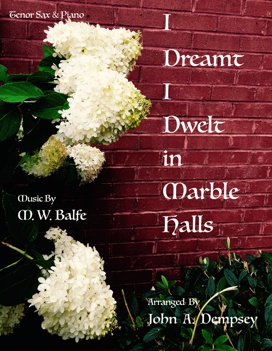 Marble Halls (Tenor Sax and Piano) Tenor Saxophone scores gallery preview page 1