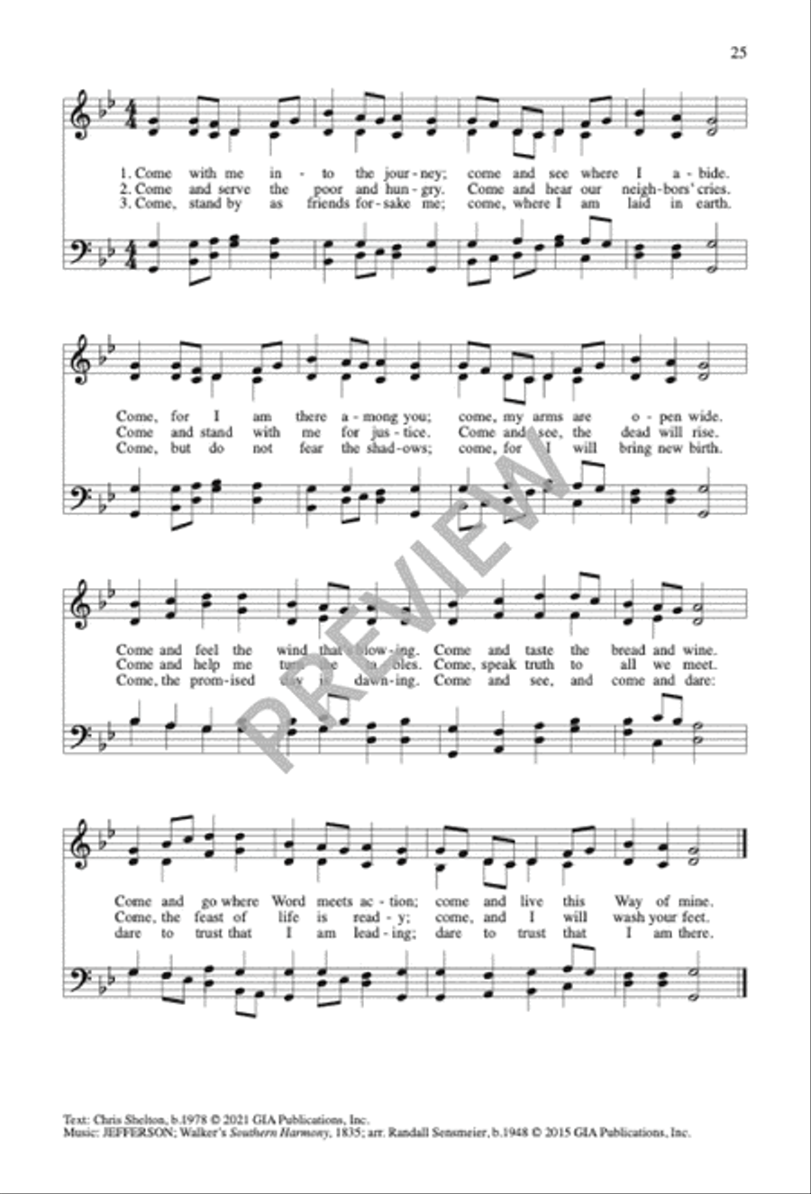 Sing No Empty Alleluias Sacred scores gallery preview page 23