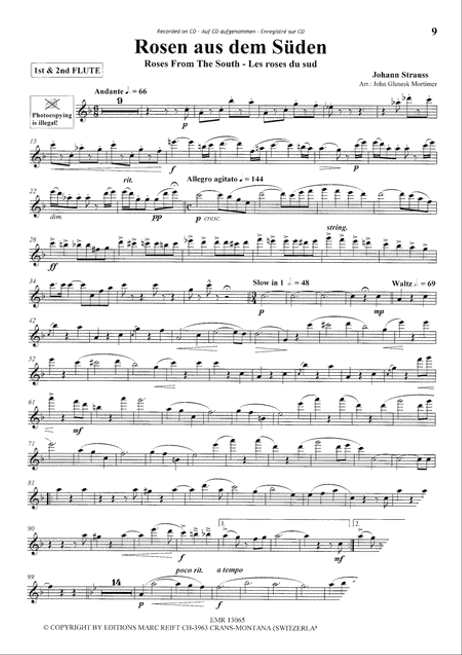 Play The 1st Flute With The Philharmonic Wind Orchestra Concert Band scores gallery preview page 8