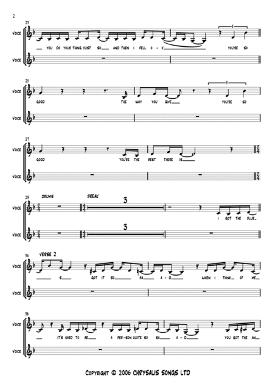 I Got The... I Got The... Piano scores gallery preview page 2