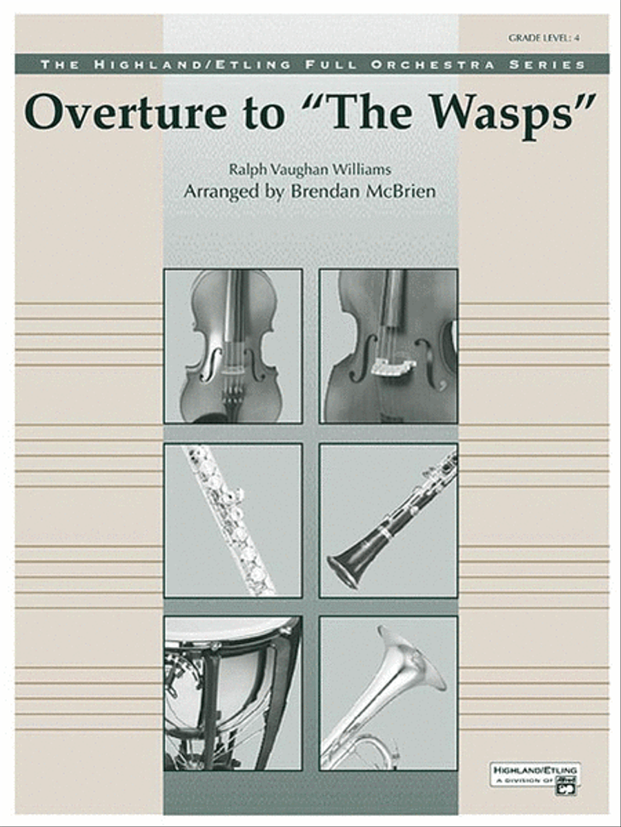 Overture to the Wasps by Ralph Vaughan Williams Full Orchestra - Sheet Music