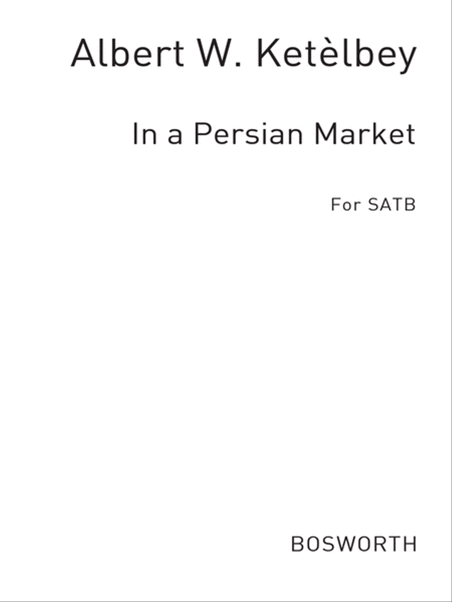 In A Persian Market In A Persian Market 4-Part scores gallery preview page 1