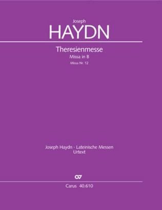 Book cover for Theresienmesse in B