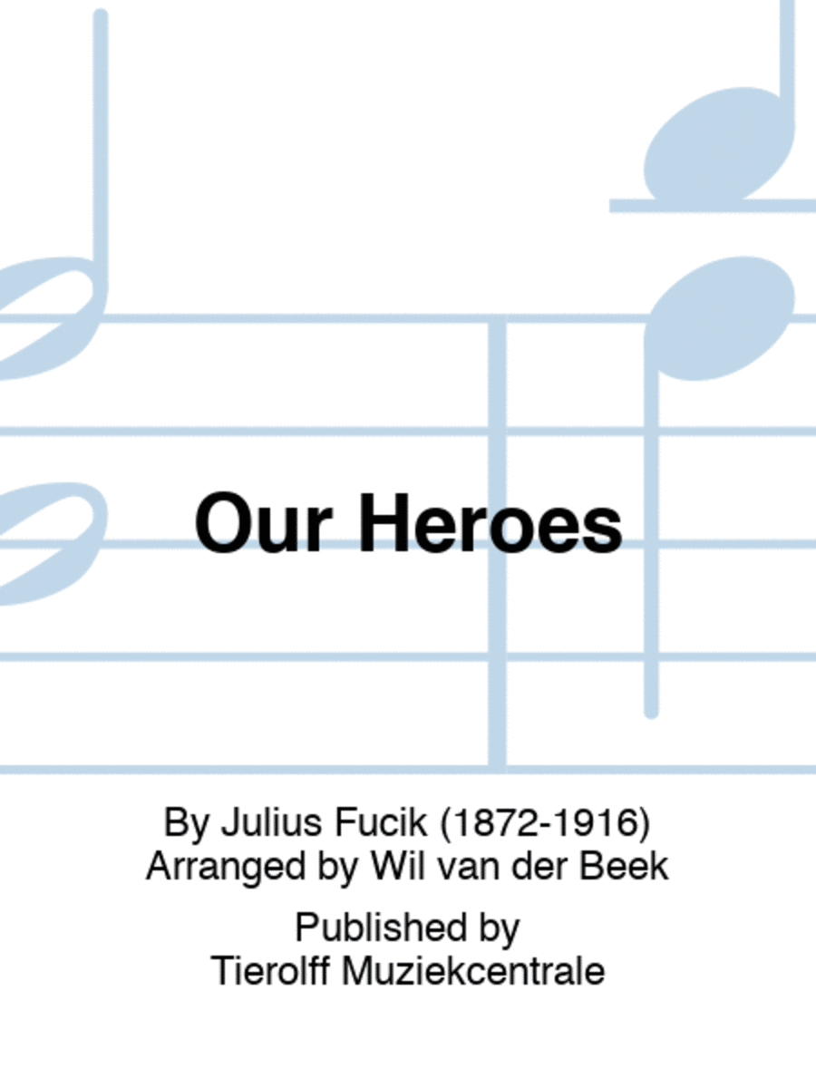 Our Heroes Concert Band scores gallery preview page 1