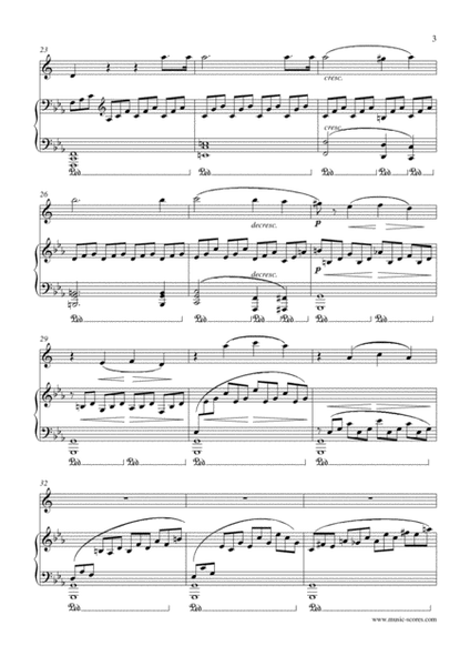 Moonlight Sonata - 1st movement - Alto Sax image number null