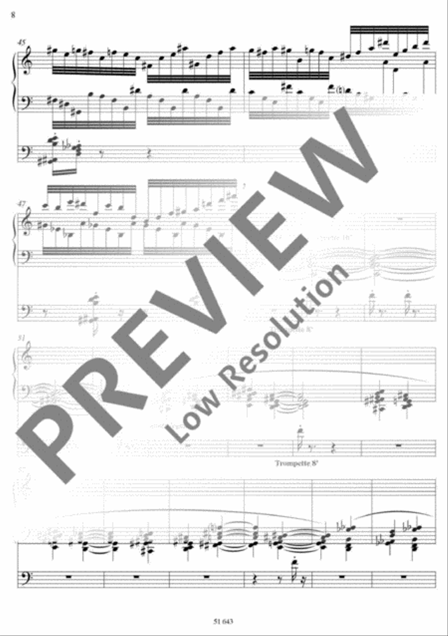 La Chapelle des Abîmes Organ scores gallery preview page 9